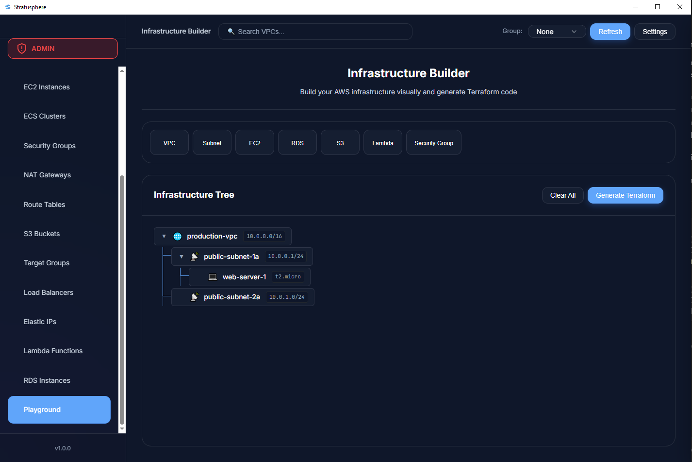 Terraform Code Generation